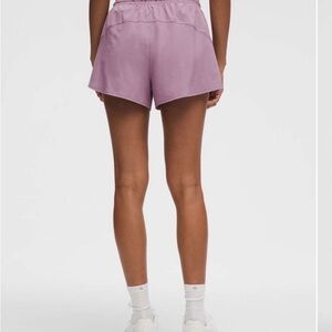 Lululemon Pace Rival Shorts Lavender